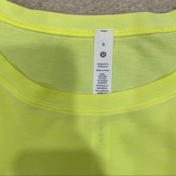 Lululemon Cates Tee Fade New with Tags 8 - Picture 5 of 5